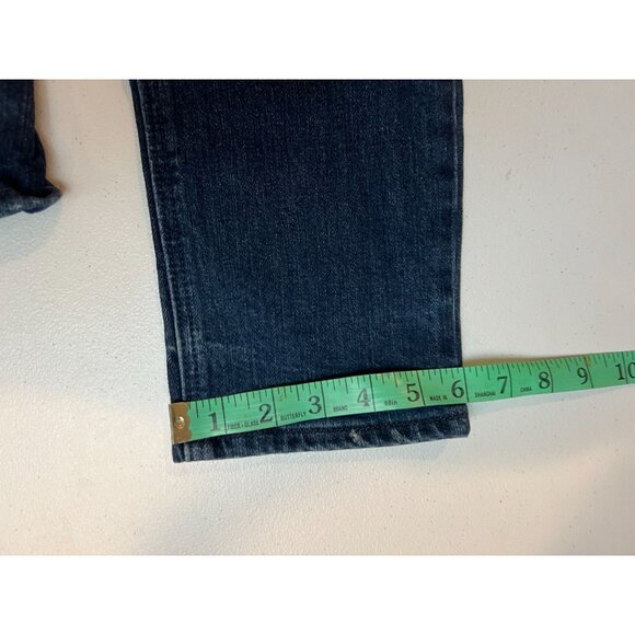 Old Navy Skinny Jeans Power Straight High Rise Secret Slim Pockets Blue SZ 8/29R - Picture 7 of 9